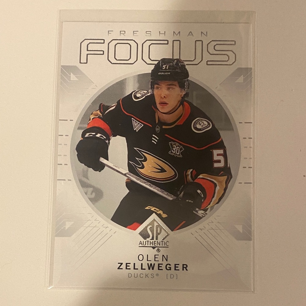 Freshman Focus Hockey Card - Ducks